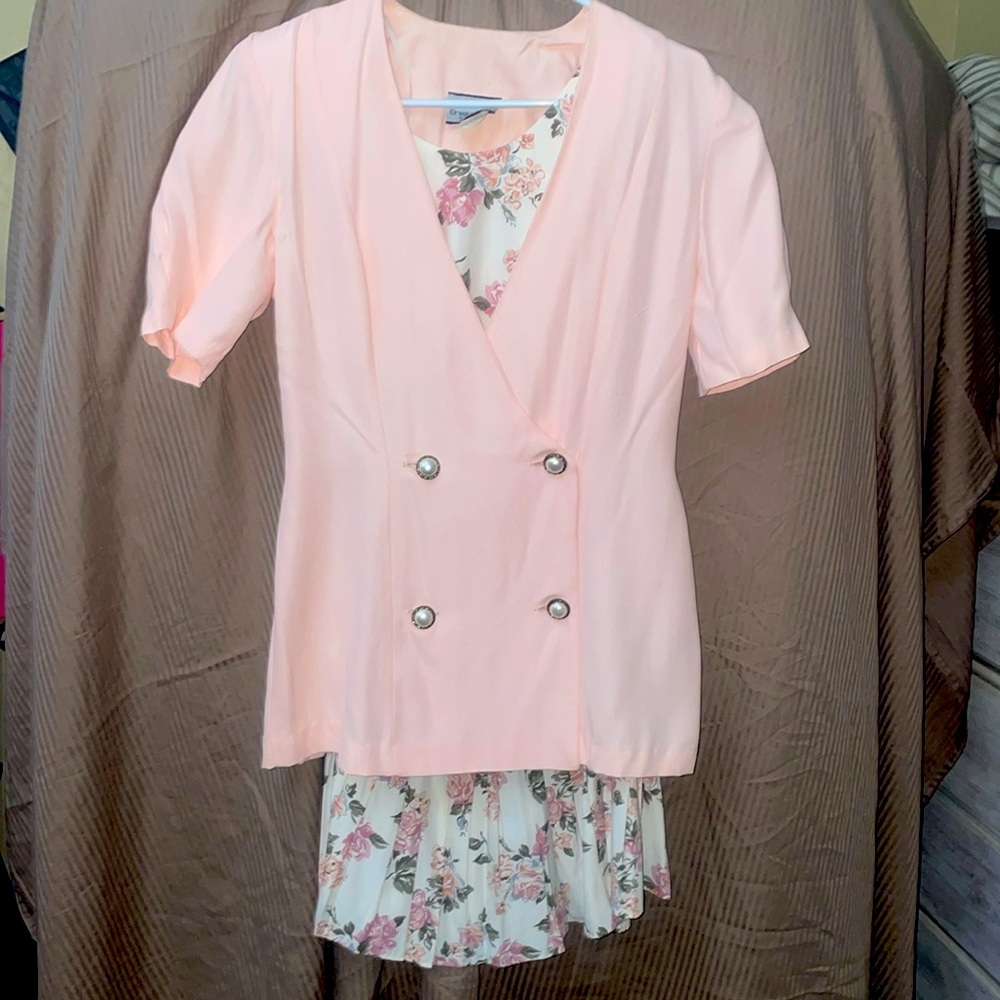 2pc top & skirt set